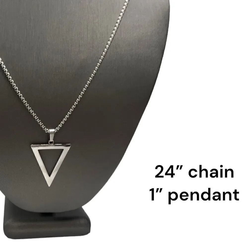 Stainless Steel - Arrow Necklace l Men’s, Unisex l New
